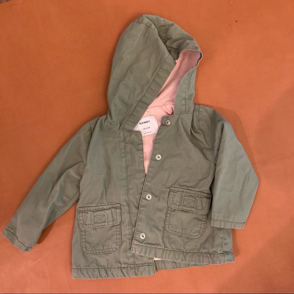 Toddler Girl Utility Jacket 18-24 months